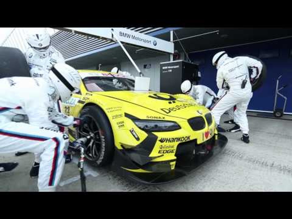 BMW DTM Testdrives in Jerez - Pit stops BMW M3 DTM