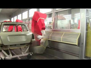 Inside the MINI Plant Oxford Paintshop 2013 🚗