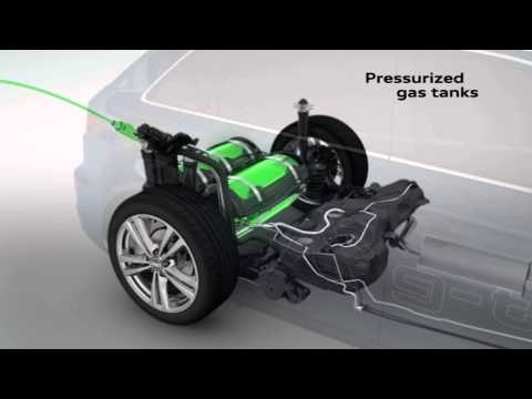 The Audi A3 Sportback g-tron Animation | AutoMotoTV