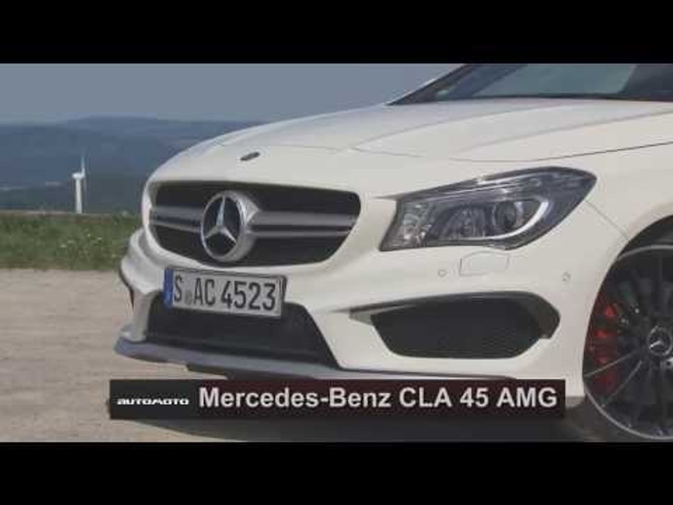 Mercedes Benz CLA 45 AMG Driving Event Bilster Berg | AutoMotoTV