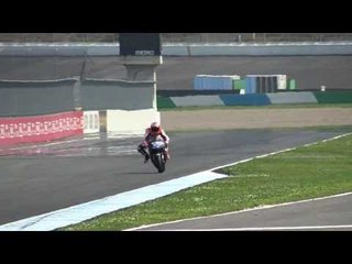 Casey Stoner completes test day in Motegi | AutoMotoTV