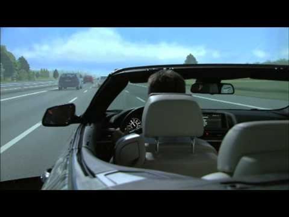 The new BMW 6 Series Convertible Head Up Display
