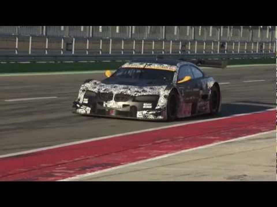 BMW DTM Test driving