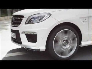 Mercedes Benz ML 63 AMG 2011 urban in Frankfurt