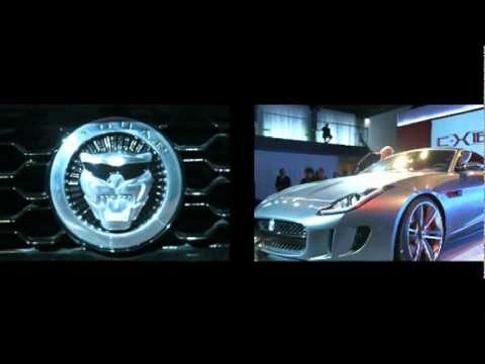 Highlights of the Jaguar C X16 concept reveal on the eve of the 2011 Frankfurt Motor Show 2011