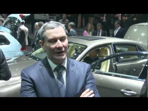 Interview with Luc Donckerwolke Director of Design Bentley Motors Geneva Motor Show 2013