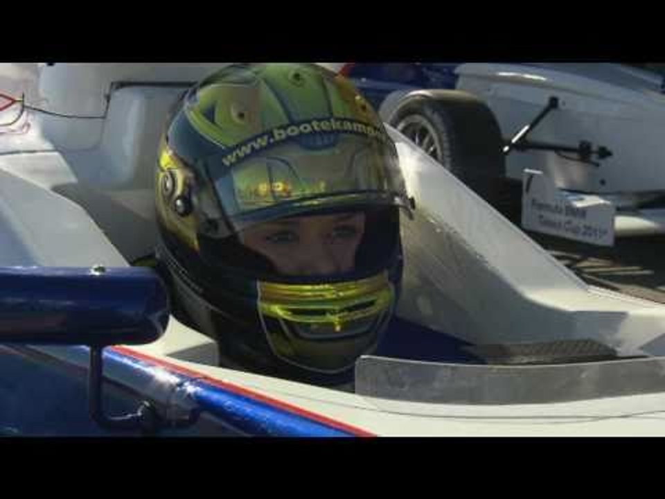 Sebastian Vettel attends the Formula BMW Talent Cup Shoot Out Preparations