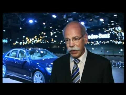 Mercedes Benz Detroit Autoshow 2011 Dr Dieter Zetsche CEO Daimler AG