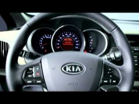 Kia Rio Sedan 4 Door Static Exterior and Interior Footage