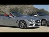 Mercedes Benz SL model range