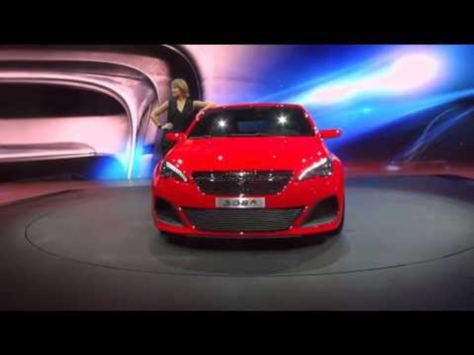 Peugeot 308 R CONCEPT at IAA 2013 | AutoMotoTV
