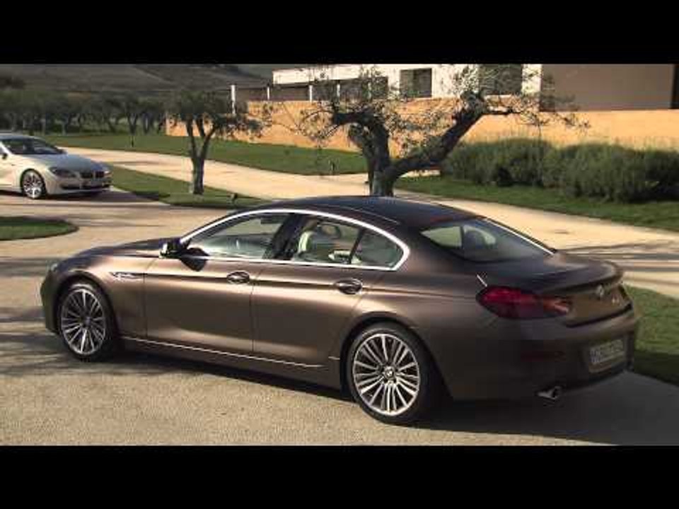 BMW 6 Series Gran Coupé 640d and BMW 6 Series Gran Coupé 640i Exterieur Design