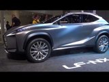 Lexus LF-NX Concept Car at IAA 2013 | AutoMotoTV
