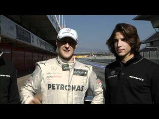 New Mercedes Benz DTM Junior Team for 2012 (Spanish)