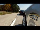 Mercedes Benz simTD Footage Emergency Vehicle Warning
