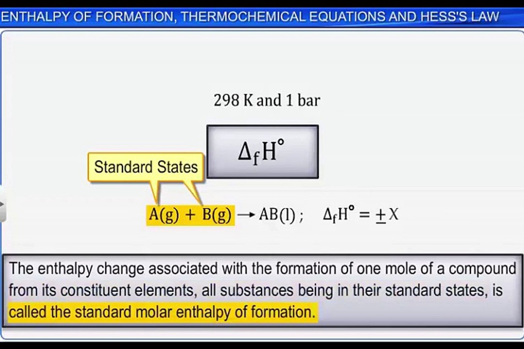 (7)CBSE Class 11 Chemistry, Thermodynamics -7, Thermochemical Equations and Hess’s law