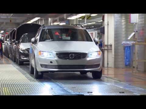 2014 Manufacturing of Volvo V60, Volvo S80, Volvo V70, Volvo XC70 and Volvo XC90 | AutoMotoTV