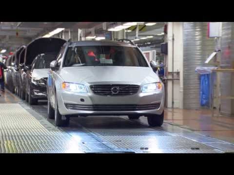 2014 Manufacturing of Volvo V60, Volvo S80, Volvo V70, Volvo XC70 and Volvo XC90 | AutoMotoTV