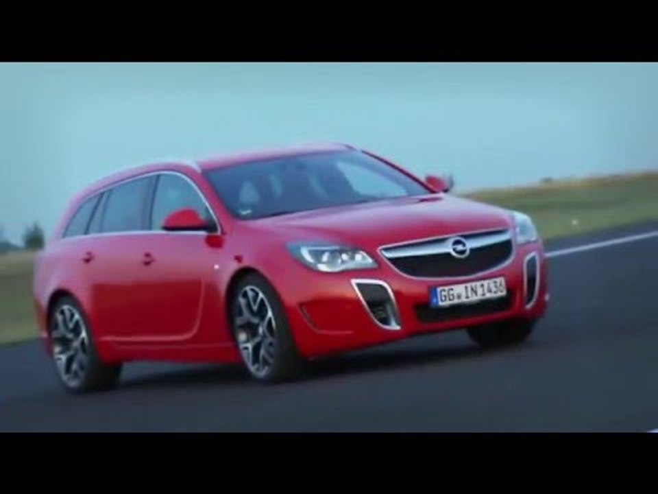 Opel Insignia OPC Facelift Trailer | AutoMotoTV