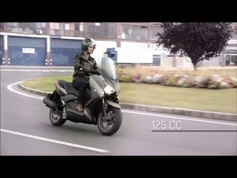 2014 Yamaha X-MAX 125 Trailer | AutoMotoTV