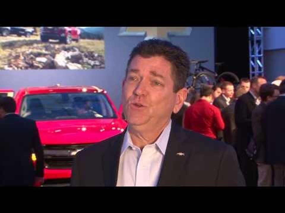 Interview with Chris Perry, Chevrolet VP US Marketing for the 2015 Chevrolet Colorado | AutoMotoTV