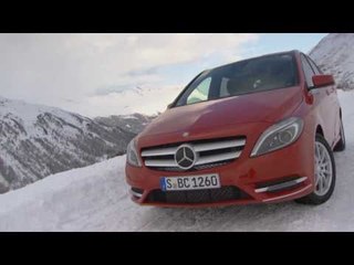 Mercedes-Benz Winter Workshop Hochgurgl 2013 - B 220 4MATIC | AutoMotoTV