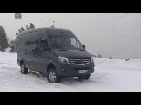 Mercedes-Benz Winter Workshop 2013 - Mercedes-Benz Sprinter 316 BlueTec 4x4 | AutoMotoTV