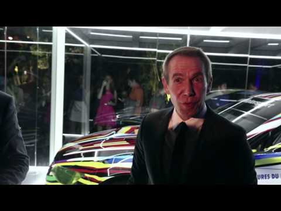 Jeff Koons, US Debut of his BMW Art Car at Art Basel in Miami Beach | AutoMotoTV