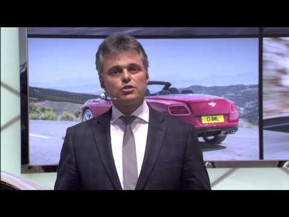 Bentley press conference at the Detroit Auto Show NAIAS, 2014 | AutoMotoTV
