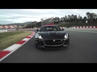 2015 Jaguar F-Type R Coupe Driving Review | AutoMotoTV