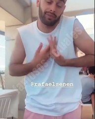 Aitana y Cepeda comiéndose a besos en Murcia antes del #OtConciertoMurcia