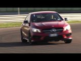 The new Star high performance AMG signed - CLA 45 AMG Driving Demo | AutoMotoTV