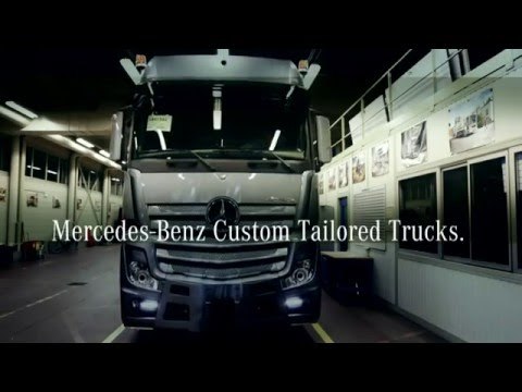 Mercedes-Benz Custom Tailored Trucks - Trailer | AutoMotoTV