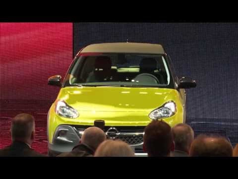 Opel Adam Rocks Premiere at Geneva Auto Show 2014 | AutoMotoTV