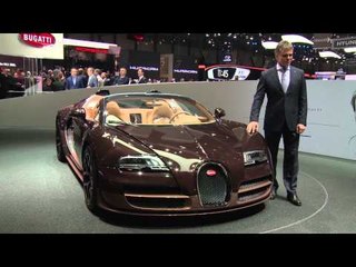 Bugatti Grand Sport Vitesse Rembrandt at Geneva Auto Show 2014 | AutoMotoTV