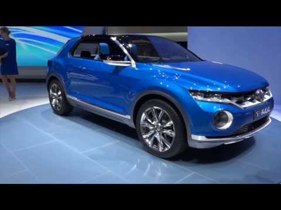 VW T-ROC at Geneva Auto Show 2014 | AutoMotoTV