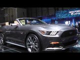 2015 Ford Mustang GT 5.0 Cabrio at Geneva Motor Show 2014 | AutoMotoTV
