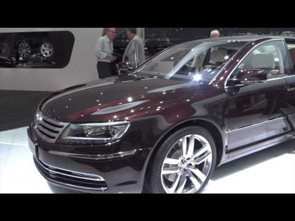 VW Phaeton Exclusive at Geneva Motor Show 2014 | AutoMotoTV