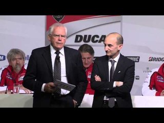 2014 Ducati Team for the MotoGP World Championship in Munich | AutoMotoTV