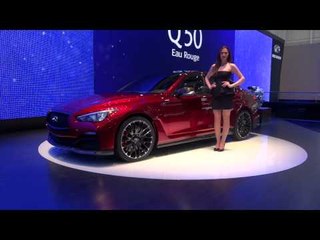 Infiniti Q50 Eau Rouge at Geneva 2014 | AutoMotoTV