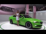 World Premiere Skoda Vision C at Geneva Motor Show 2014 | AutoMotoTV