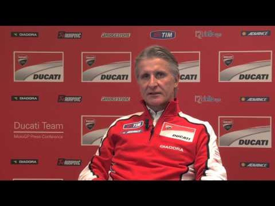 Paolo Ciabatti, Ducati Corse Sporting Director for the 2014 MotoGP World Championship | AutoMotoTV