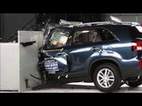 Small overlap crash tests - Kia Sorento | AutoMotoTV