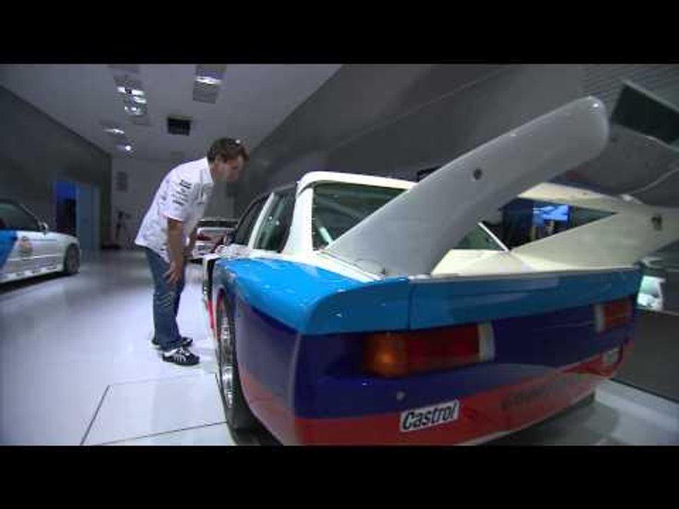 New BMW DTM Driver Timo Glock at the BMW Headquarter