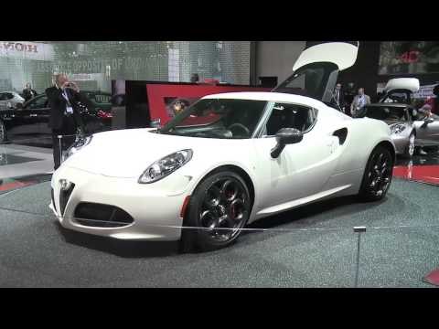 Alfa Romeo 4C Debuts at New York Auto Show | AutoMotoTV