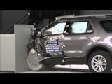 Small overlap crash tests - Ford Explorer | AutoMotoTV
