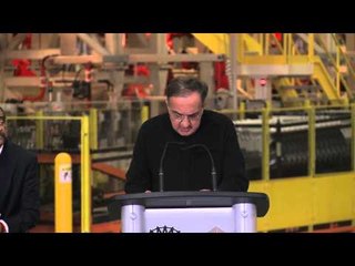 Sergio Marchionne - Sterling Heights Assembly Plant Celebration | AutoMotoTV