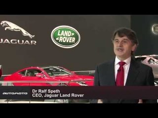 Dr Ralf Speth, CEO, Jaguar Land Rover at NYAS 2014 | AutoMotoTV