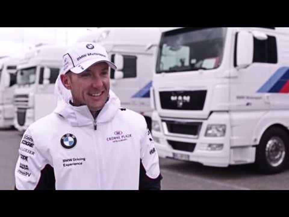 BMW DTM Test Drive in Hockenheim 2014 - Interview Joey Hand | AutoMotoTV