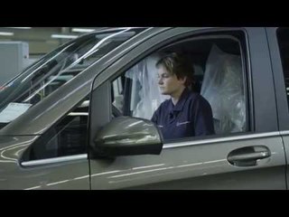 Mercedes-Benz V-Class - Plant Vitoria, part 1 | AutoMotoTV